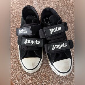 Black and white sneakers